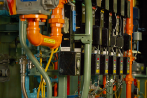 heat treating gas flow controls